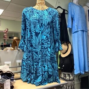 New Sea and sand blue on blue dress